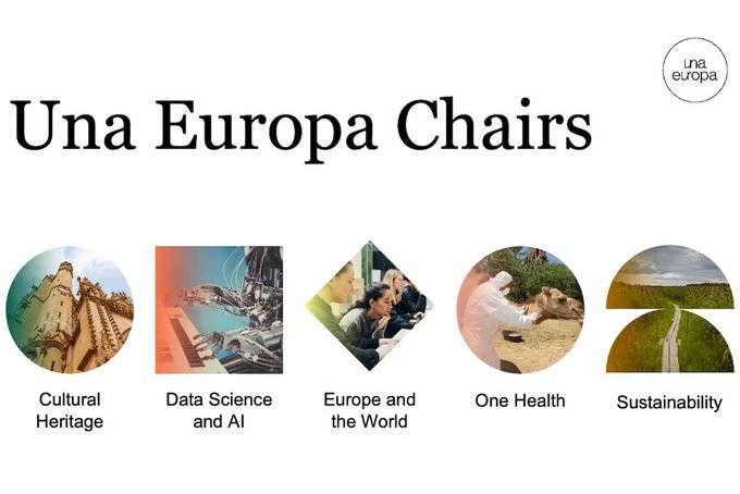 Una Europa presenta sus primeros cinco proyectos de Una Chairs, en los que participan PDI de la UCM y que han obtenido hasta 36.000€ para su puesta en marcha y funcionamiento.