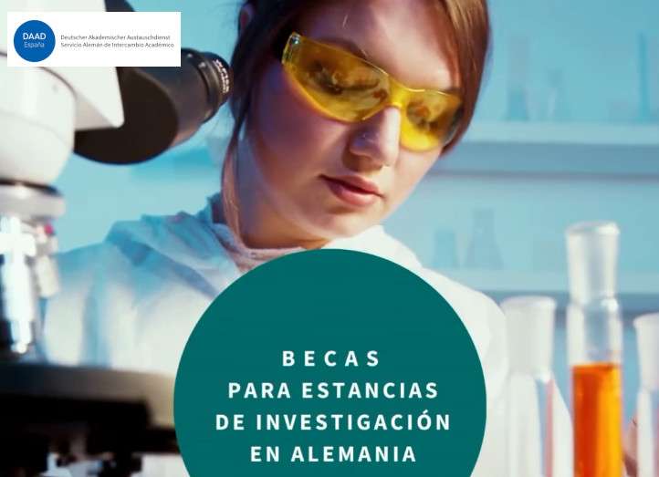 Convocatoria de becas DAAD para estancias de investigación en Alemania.