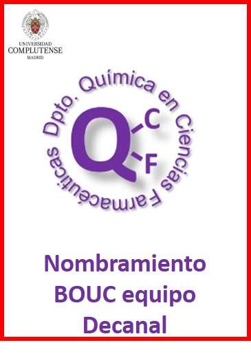 Nombramiento BOUC equipo Decanal