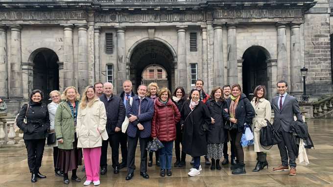 El equipo de Una Europa de la UCM asiste en Edimburgo a la 'Staff Week' que organiza para conmemorar el Proyecto 1Europe.