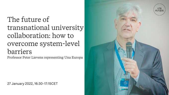 las Alianzas Universitarias Europeas serán el centro de atención en la Conferencia de EUA: The European Strategy for Universities and system-level reforms: Quo vadis? el 27 de enero a las 16,30 horas