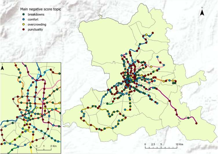Nuevo artículo: Social media semantic perceptions on Madrid Metro System: using twitter data to link complaints to space