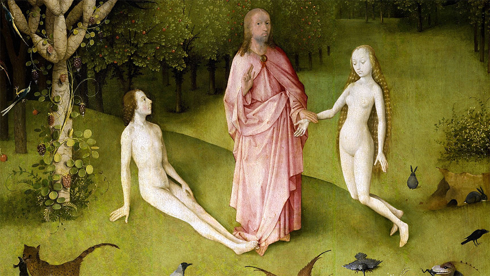 La creación de Adán y Eva