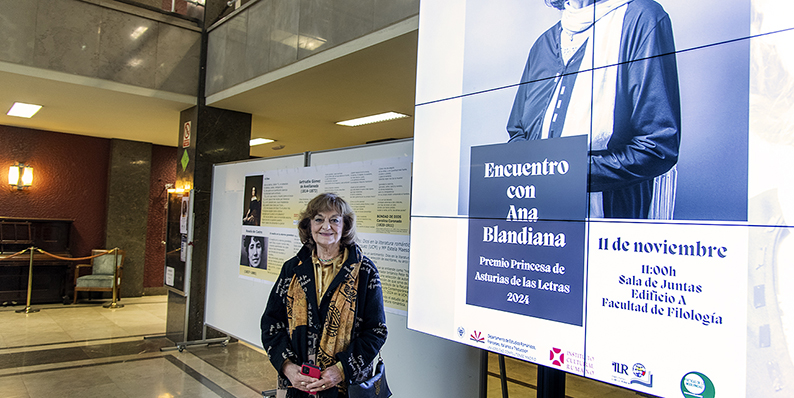 Ana Blandiana, Premio Princesa de Asturias de las Letras 2024, en la Facultad de Filología