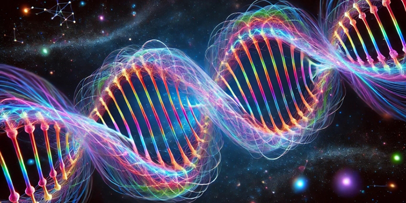 Descubren una estructura geométrica similar al ADN en el espacio-tiempo