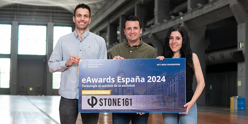 STONE161, Proyecto Complutense, en la final de los eAwards España de NTT Data Foundation