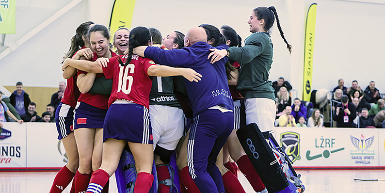 El Sanse Complutense, bronce en el EuroHockey Indoor Cup femenino