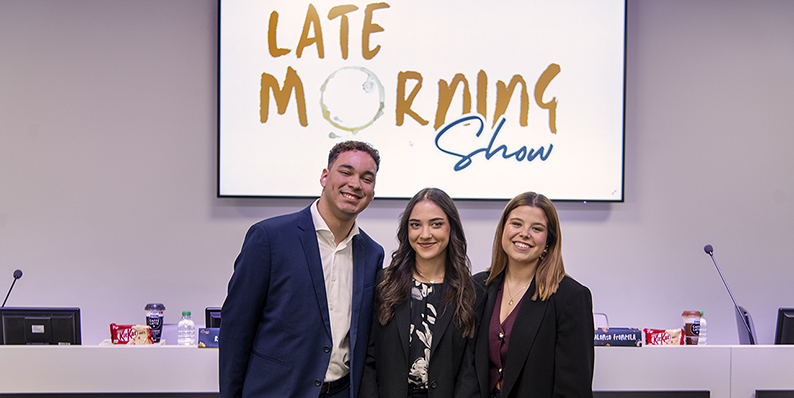 Los alumnos de Publicidad organizan un 'Late Morning Show' con expertos en las tres principales ramas de Ciencias de la Información