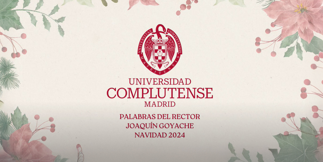 Felicitación del rector Goyache a la comunidad universitaria