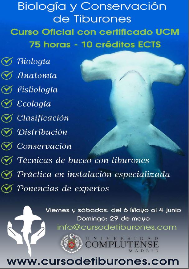 curso de biología de tiburones