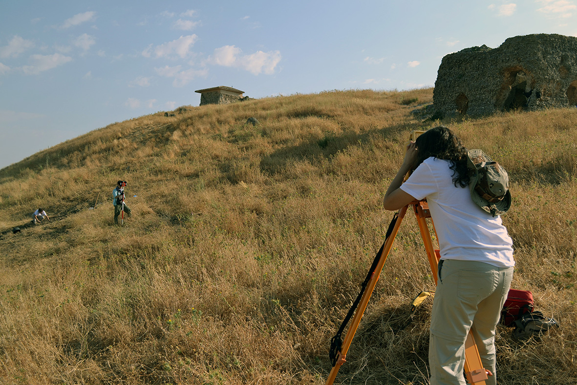 topografía arqueológica