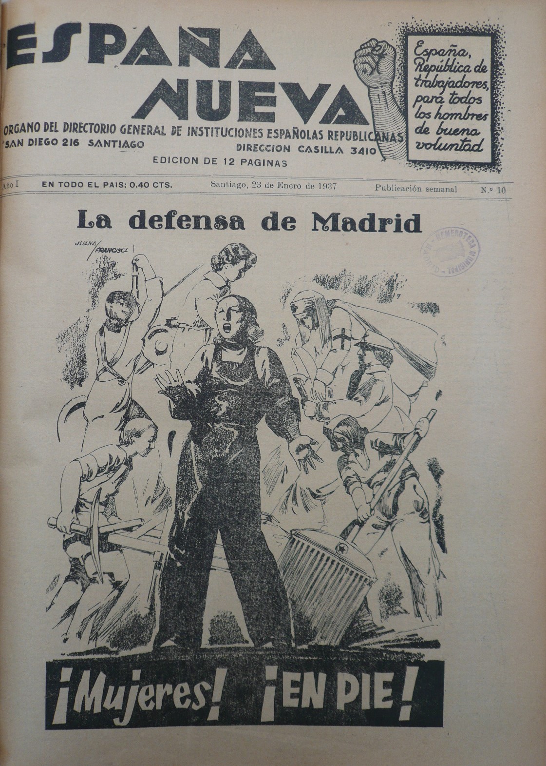 españa nueva, 10, 23 1 1937