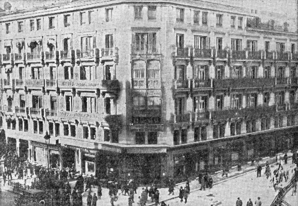 Casa del Café de Fornos, 18 de enero de 1933 (La Luz)