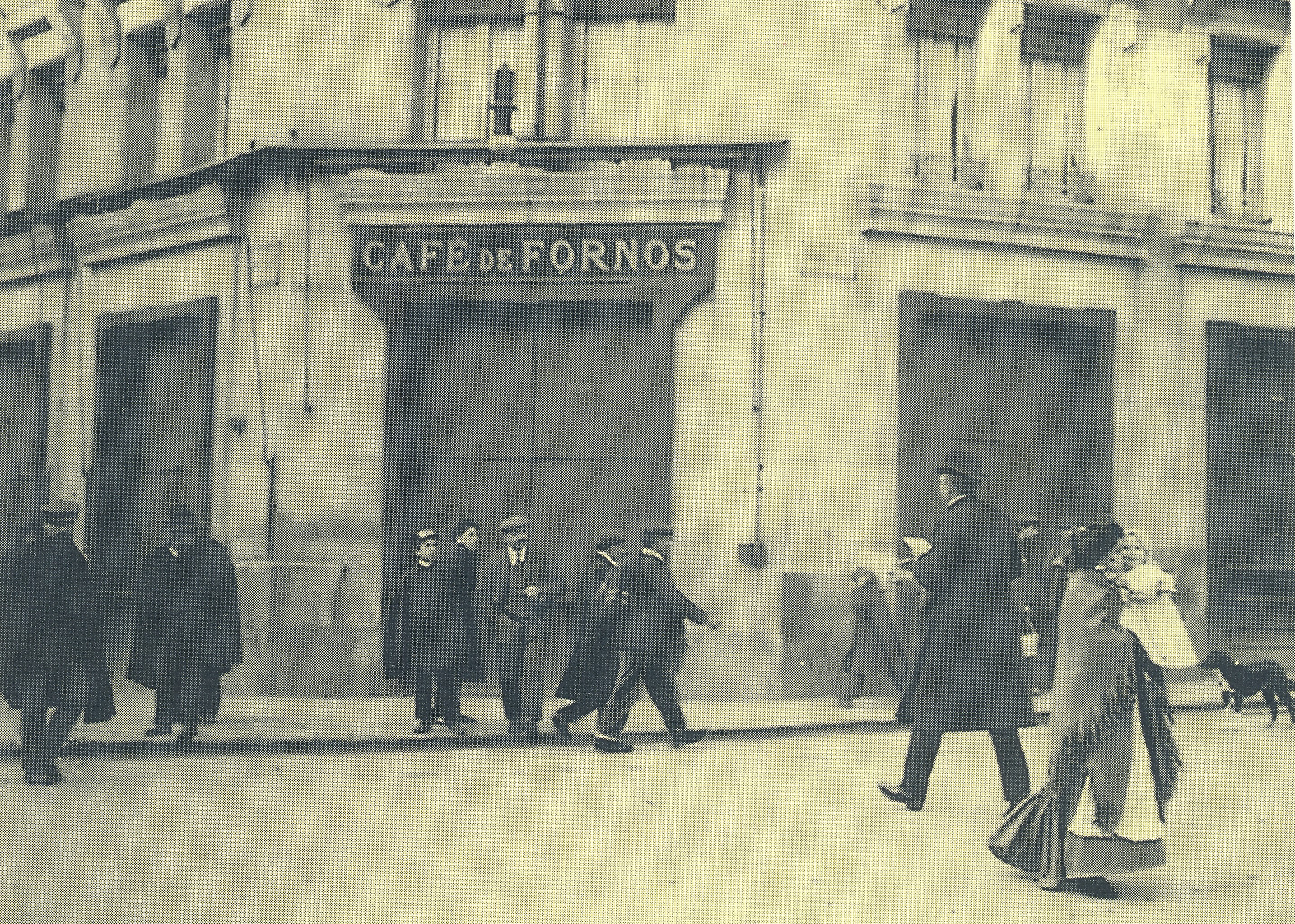 Café de Fornos, 1908