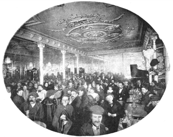 Café de Zaragoza, 26 de noviembre de 1896, Nuevo Mundo