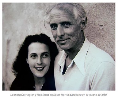 Leonora Carrington (1917-2011) y Max Ernst